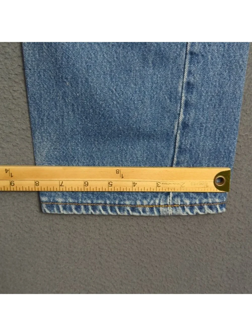 Levi's Vtg Jeans Mens 36x36 Fits 33x31 Blue 501 Straight Button Fly USA Made 90s